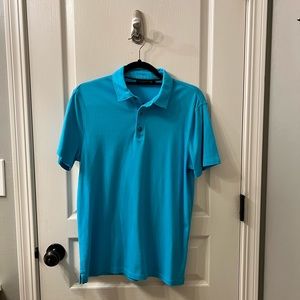 Apt. 9 Blue Polo Shirt Vibrant and Eye-Catching